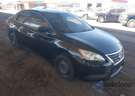 2015 Nissan Sentra Sv from USA, damaged, VIN 3N1AB7AP1FL689483